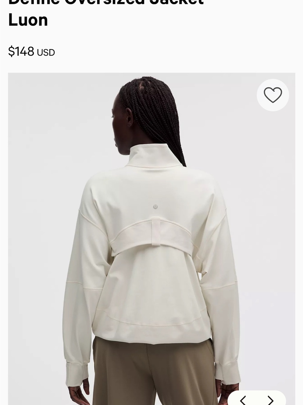 LULULEMON Define Oversized Jacket NWT- BIG SALE - Picture 2 of 7